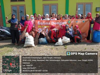 PEMBERANTASAN SARANG NYAMUK (PSN) DESA KARANGSARI